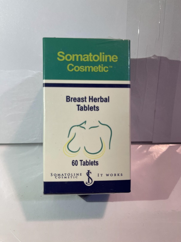 قرص افزایش حجم سینه Somatoline Cosmetic 60Cap اصلی 